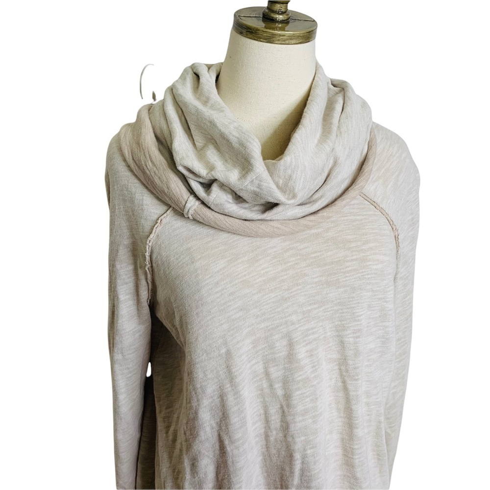 Free People Beach Two Body Corps Cowl Neck Pullover 2973 - Picture 3 of 8